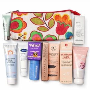 10 Piece Skincare & Beauty Bundle Anastasia, Versace, Elemis, Dermalogica & More